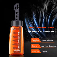 Hair Styling Gel  With Comb | No Damage – Just Perfect Hair!