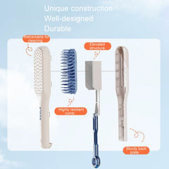 Magic Comb Self Cleaning Hair Brush With Box - Random Colour