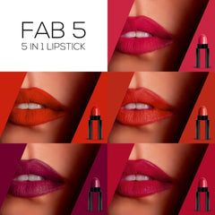 5 in 1 Lipstick Waterproof | Long Lasting